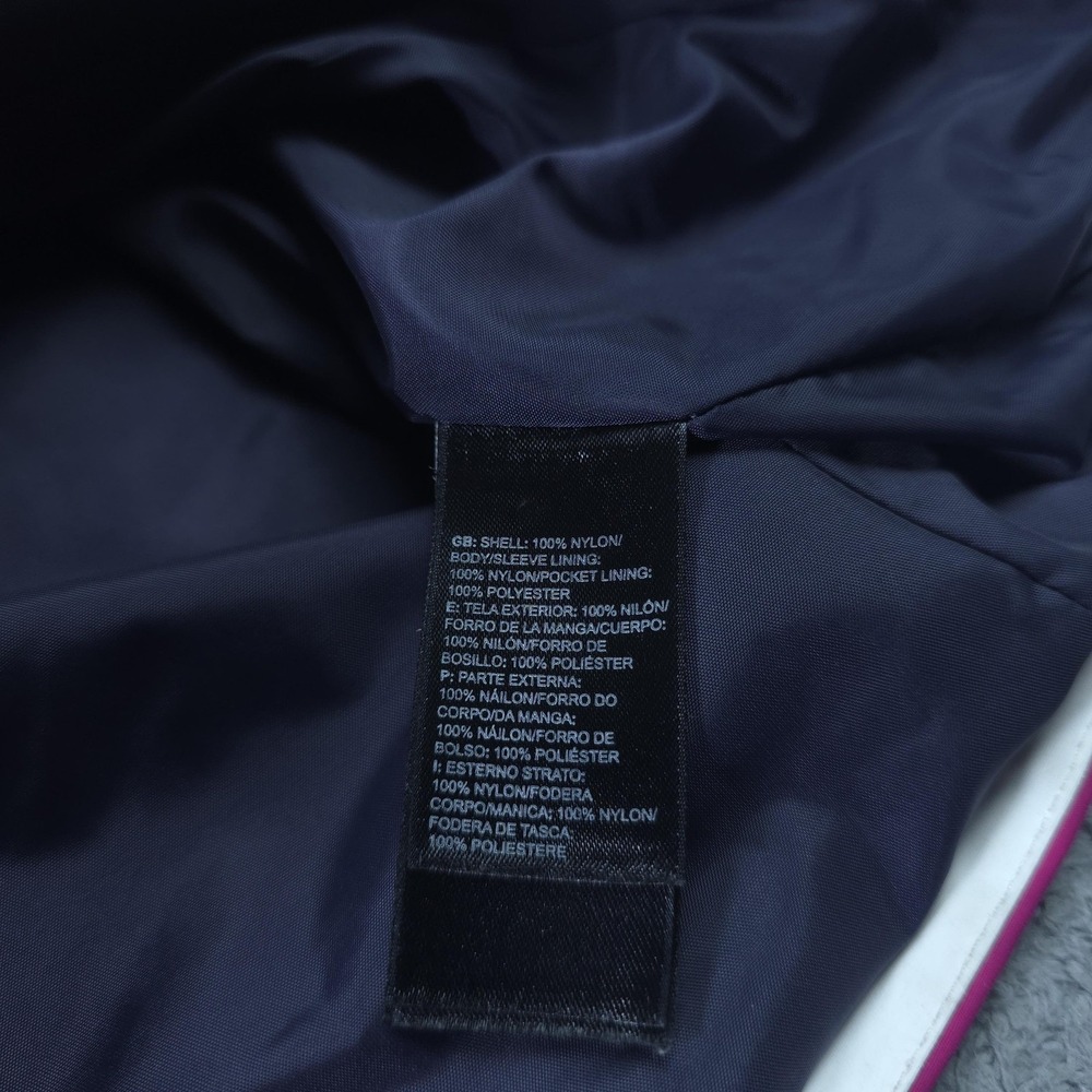 The North Face Jacket Womens Small Pink Gray Hooded Ski Waterproof Colorblock - Picture 6 of 13
